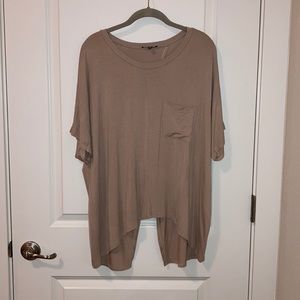 💜NWOT Fashion Nova Open Back Top